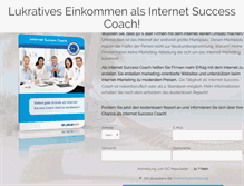 Tablet Screenshot of internet-success-coach.info